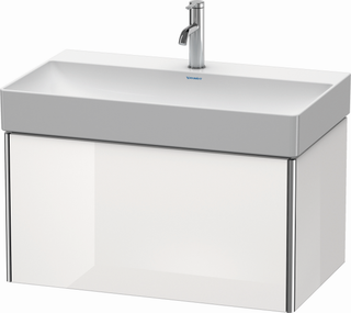 Duravit Waschtisch-Unterschrank XSquare 78,4x46cm, we hgl, 1 Auszug, wandhängend