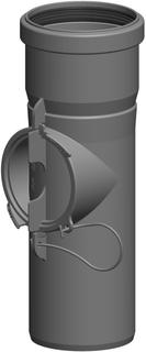 ATEC Kontroll-Rohr PolyTop DN 80, Nutzlänge 190mm