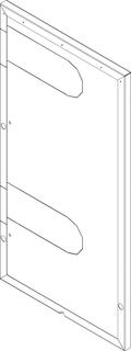BOSCH Ersatzteil TTNR: 8738206781 Rückwand links