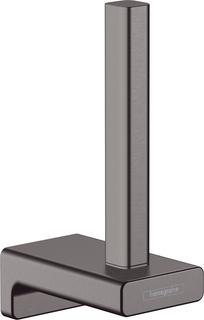 hansgrohe Reservepapierhalter AddStoris Wandmont., Metall, brushed black chrome