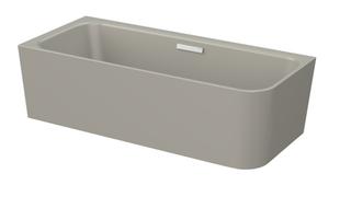 Badewanne BetteArt IV-3480 stone, 185x80x42cm, Eckeinbau links