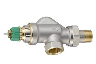 Danfoss Ventil-Geh. Dynamic Valve RA-DV 10, Rp 3/8/R 3/8, UK (Axial), m vern