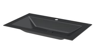 Einbau-Waschtisch BetteLoft A230 80x49,5cm, HLW1, ebony