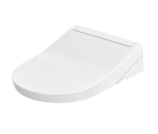 TOTO Dusch-WC-Aufsatz Washlet RG Lite 38,3x54x13cm, m verd. Ans., FB, we.
