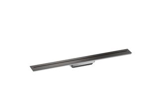 hansgrohe Duschrinne AXOR Drain 800mm, Fertigset, z W, brush. bla. vc