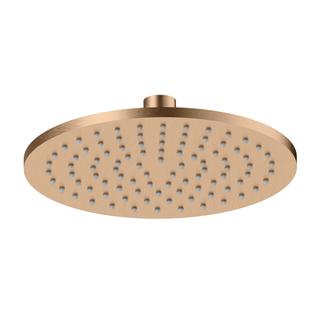 Herzbach Regenbr. Living Spa slim round für Decken-/Wandarm, 200mm, copper steel