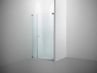 SP Omega -Pendeltür u. SW Nische 1200x2000mm chrom/ESG