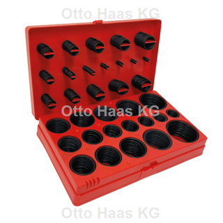 HAAS O-Ring-Box 407 St, 270x160x45mm, NBR, f Ind, sw