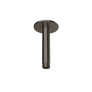 Herzbach D.Arm Living Spa seven round f Regenbrause, 1/2", 100mm, black steel