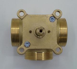ETA 3-Weg-Mischer AG 1 1/2 Messing-Gehäuse, Außengewinde