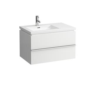 Laufen WT-Unterschrank LIVING SQUARE 74,5x45,5x47,5cm, 2 Laden, weiß glänzend