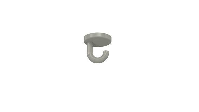Artikelbild 1 des Artikels „HEWI Unterkopf-Haken 477 40mm, felsgrau felsgrau“