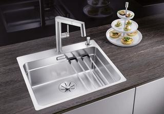 Blanco Becken ETAGON 500-IF/A 54x50cm, ES sgl, mit Ablauffernbedienung