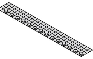 Uponor Abdeckfolie Tecto für Ausgleichselement, 1450mm