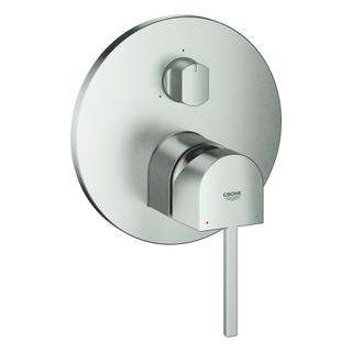 GROHE Fertigmontageset PLUS UP-EHM, 3-Wege-Umstellung, supersteel