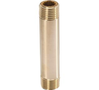 STEDO Langnippel 1"x200mm, MS roh, CW617N m Innenvielkant