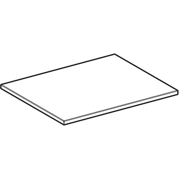 Artikelbild 2 des Artikels „GE Einlegeboden zu iCon Seitenelement T:21cm, sand-grau glänzend “
