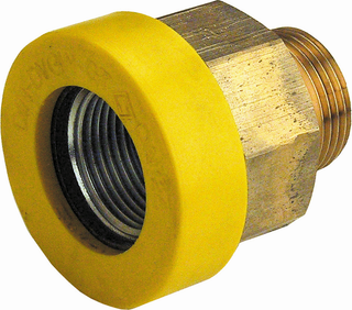 AIPS Isolierstück SEPP Gas 5180 DN 40, eing.s. AG, ausg.s. IG, Rotguss