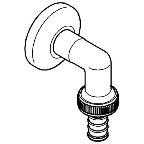 Artikelbild 2 des Artikels „GROHE WAS-Schlauchanschlussbogen 1/2