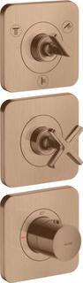 hansgrohe Fertigset Axor Citterio E UP-Therm. 380/120, m Ros, brush. r gol