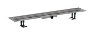 hansgrohe Duschrinne RainDrain Compact 1000mm, Set, befl, f fl. Install., chr