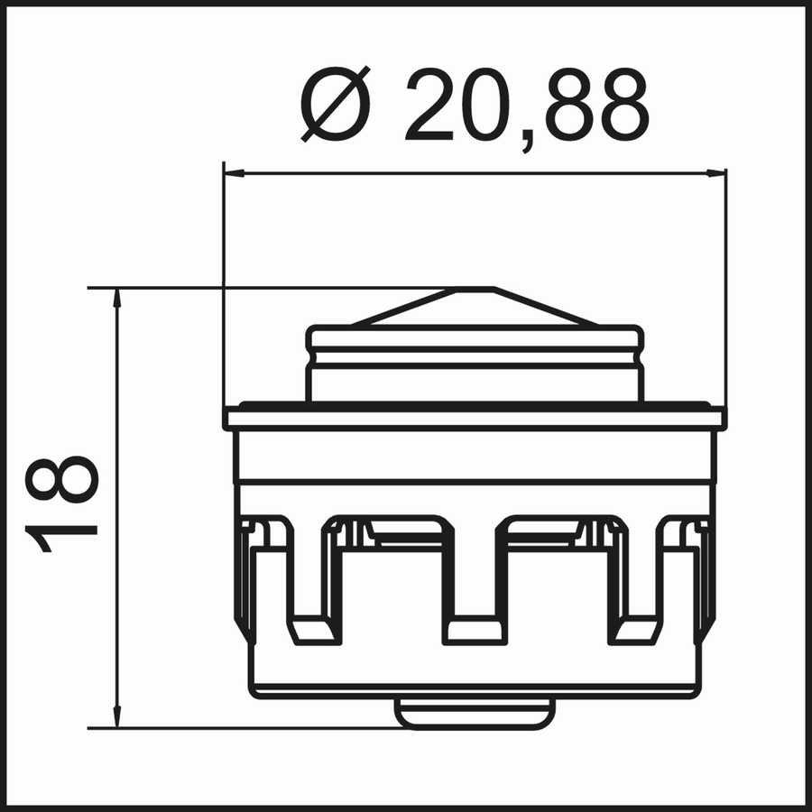Artikelbild 2 des Artikels „Neoperl Innenteil Smooth Open M 22/M 24, 16 l/m., m Dichtung, hellblau M 22/M 24, 16 l/min“