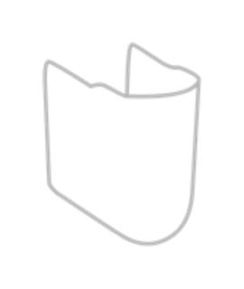 V&B Ablaufhaube Subway pergamon C-plus