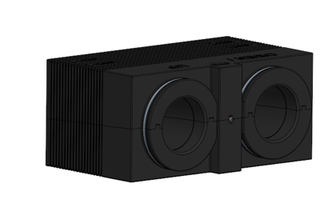 Wolf Mauerblock L 550xB 331xH 248mm, f UP-Kast., DN 125