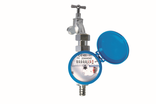 WG Zapfhahnzähler ZHZ ECO Warmwasser Q3 2,5, QN 1,5, 3/4" 110 mm