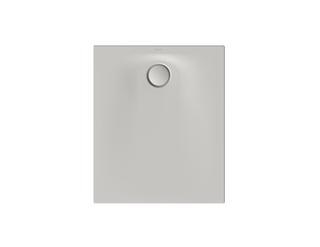 Duschwanne BetteUltra Space 4008 90x75x1,5cm, Mini-Wannenträger, silver