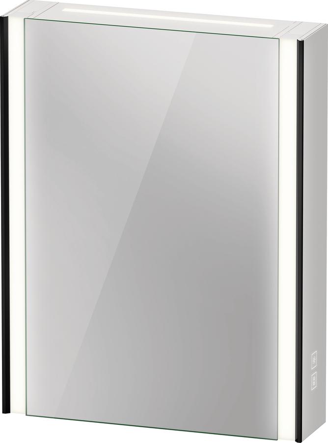 Artikelbild 3 des Artikels „Duravit Universal-Spiegelschrank XViu 62x15,6x80cm, 1 T, Anschl re, sw matt Anschlag rechts | schwarz matt“