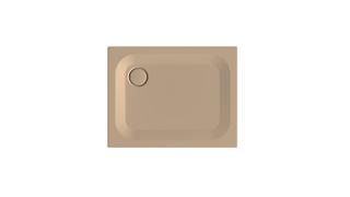 Duschwanne BetteUltra 5709 90x70x2,5cm, Wannenträger, greige