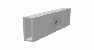 Vaillant Montageschiene VPV P auroPOWER 60x37,1mm, Aluminium, 10x Stück