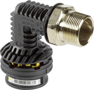 Übergangsbogen Geopress K Gas 9714G 90°, Kunststoff, SC-Contur