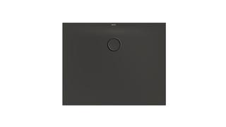 Duschfläche BetteFloor Side 3388 100x80cm, Mini-Wannenträger, anthracite