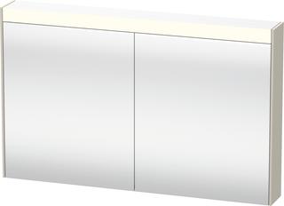 DU Spiegelschrank Brioso BR7104 Taupe 148x1220x760mm, F
