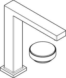 hansgrohe 2-Loch-Waschtisch-Armatur Tecturis E mit Ablaufgarnitur, CoolStart