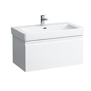 Laufen Waschtisch-Unterbau PRO S 81x45x39cm, 1 Lade/In.-Lade, weiß matt
