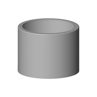 DO Haube für Thermostatkartusche ET 092102113 D 46 x 34,5 mm Weiß matt