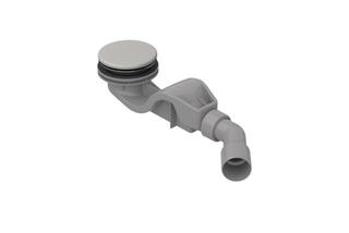 Bette Ablaufgarnitur B598-BetteSolid 50 AR Pro, silver, 0,6 l/sek.
