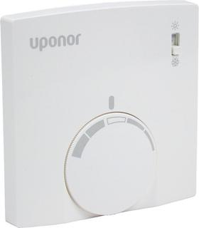 Uponor Raumfühler T-25 Base weiß, 230 V, Heizen/Kühlen