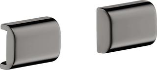 hansgrohe Abdeckung Axor universal für Reling, polished black chrome