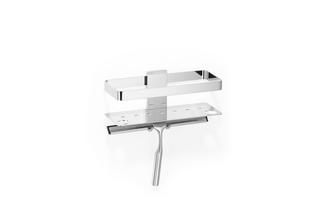 Giese Duschkonsole Newport 2 260x288x109mm, m Ha f R. + Abz., verchr.