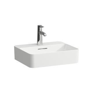 Laufen Waschtisch-Schale VAL 45x38cm, m ÜL, ohne Hahnloch, weiß matt
