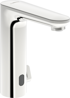 Hansa Infrarot-WT-Armatur HANSAELECTRA Netzbetr., o. Abl.garn, Ausl. 124mm, chr