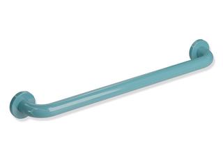 HEWI Wannengriff 801 600mm, a.blau, Kern und Stahlrosetten