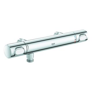 GROHE Brause-Thermostat Grohtherm 500 1/2", o. Anschlüsse, Wandmontage, chrom