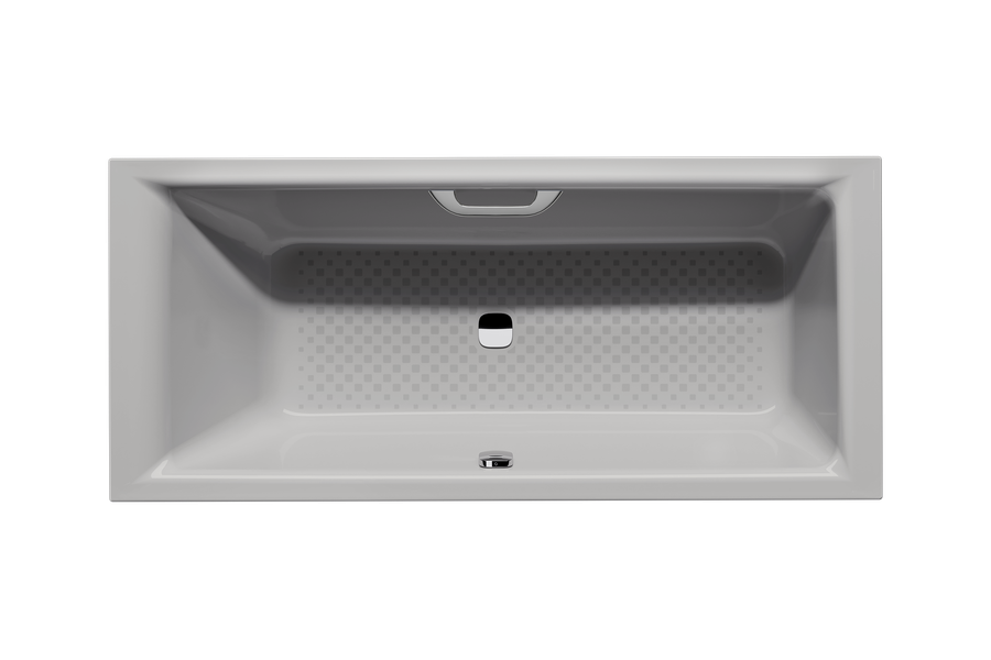 Artikelbild 1 des Artikels „Kaldewei Badewanne PURO NEXT COMBI 1432 160x70x41cm, Loch VAS P-E, manhattan Griffloch Vollantislip Perl-Effekt | manhattan“