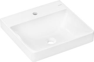 hansgrohe Handwaschbecken Xelu Q 500x480mm, m Hahnl., ohne Überlauf, weiß