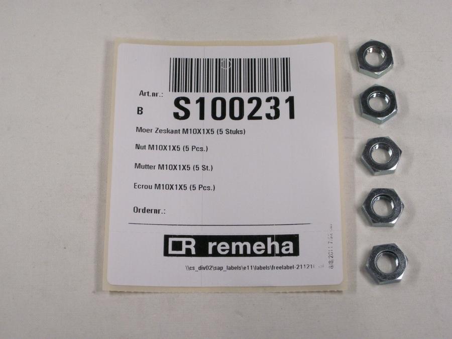 Artikelbild 1 des Artikels „RE Mutter M10x1x5 (5x) S100231 “